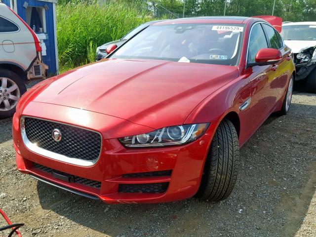 SAJAJ4FX1JCP40137 - 2018 JAGUAR XE PREMIUM RED photo 2