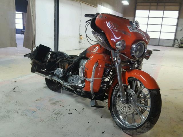 1HD1FCW10YY612036 - 2000 HARLEY-DAVIDSON FLHTCUI ORANGE photo 1