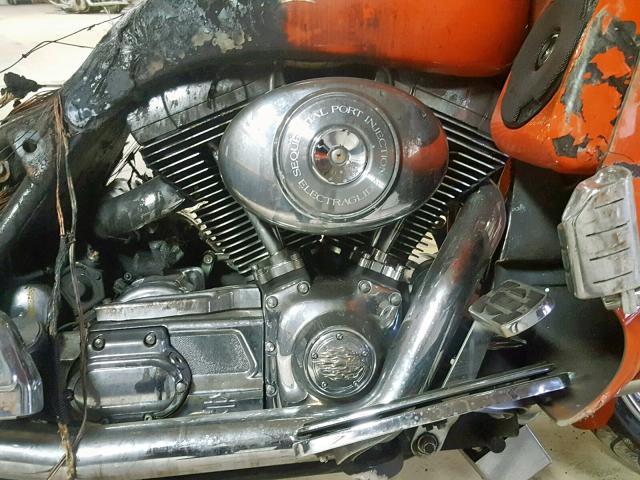 1HD1FCW10YY612036 - 2000 HARLEY-DAVIDSON FLHTCUI ORANGE photo 7