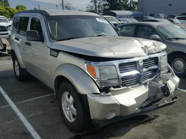 1D8GT28K99W516280 - 2009 DODGE NITRO SE GOLD photo 1