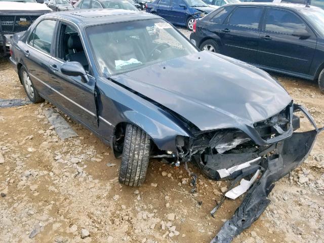 JH4KA96614C003045 - 2004 ACURA 3.5RL BLACK photo 1