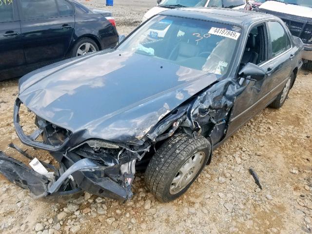 JH4KA96614C003045 - 2004 ACURA 3.5RL BLACK photo 2