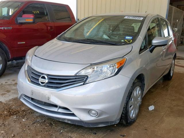 3N1CE2CP7GL400446 - 2016 NISSAN VERSA NOTE SILVER photo 2