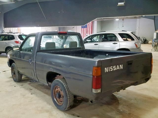 1N6SD11S6SC302622 - 1995 NISSAN TRUCK E/XE GRAY photo 3