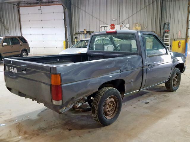 1N6SD11S6SC302622 - 1995 NISSAN TRUCK E/XE GRAY photo 4