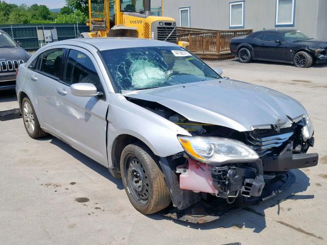 1C3CCBAB0CN296018 - 2012 CHRYSLER 200 LX SILVER photo 1