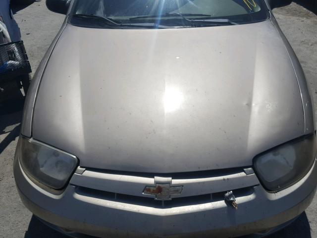 1G1JF12F547326215 - 2004 CHEVROLET CAVALIER L BROWN photo 7