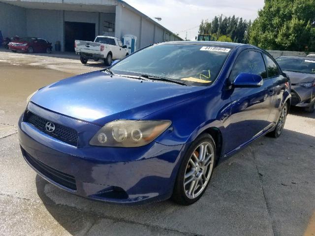 JTKDE167180259100 - 2008 TOYOTA SCION TC ლურჯი ფოტო 2