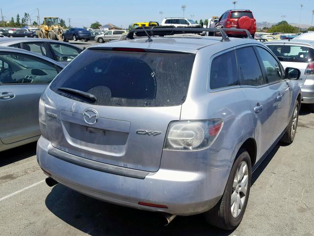 JM3ER293990235599 - 2009 MAZDA CX-7 SILVER photo 4