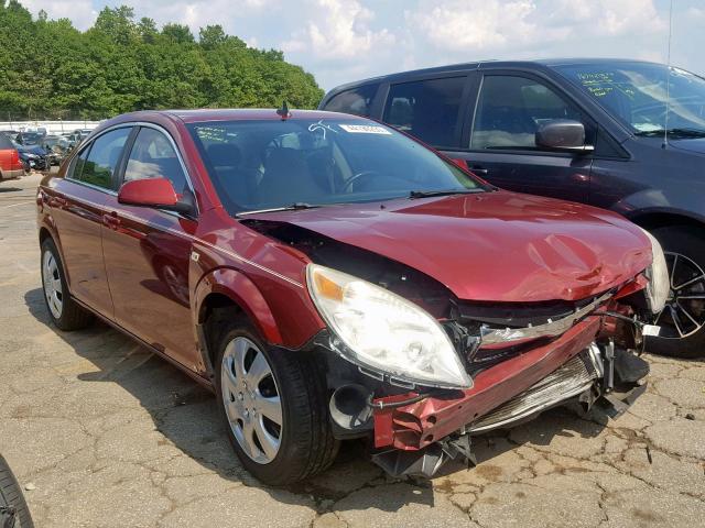 1G8ZS57BX9F193221 - 2009 SATURN AURA XE MAROON photo 1