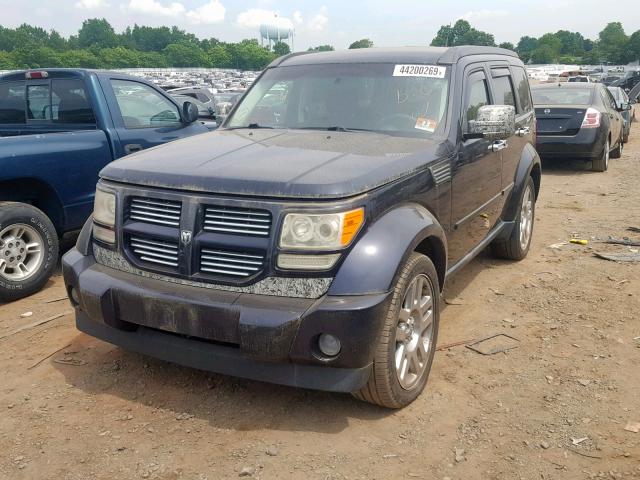 1D4PU4GKXBW549516 - 2011 DODGE NITRO HEAT BLACK photo 2