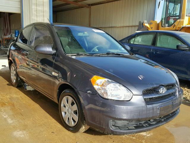 KMHCM36C57U054719 - 2007 HYUNDAI ACCENT GS GRAY photo 1