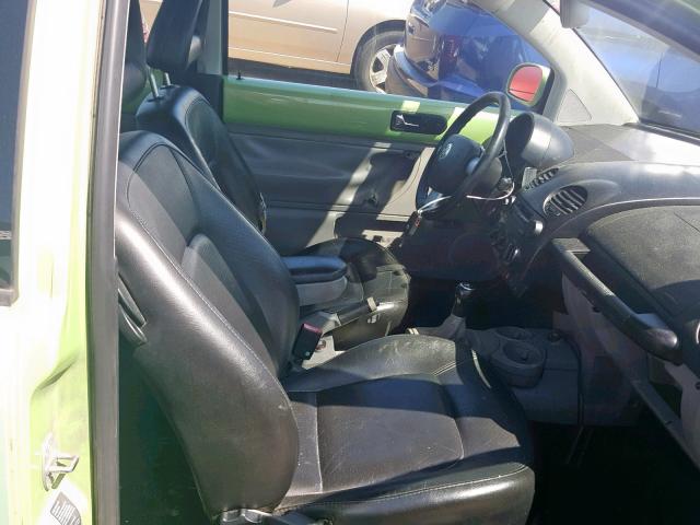 3VWCK21C72M400548 - 2002 VOLKSWAGEN NEW BEETLE Yaşıl foto 5