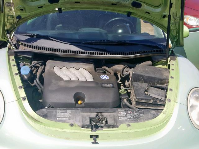 3VWCK21C72M400548 - 2002 VOLKSWAGEN NEW BEETLE Yaşıl foto 7
