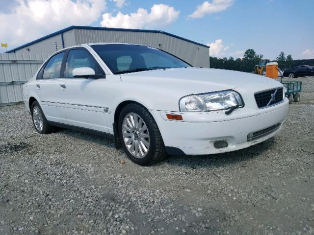 YV1TS592561445680 - 2006 VOLVO S80 2.5T WHITE photo 1