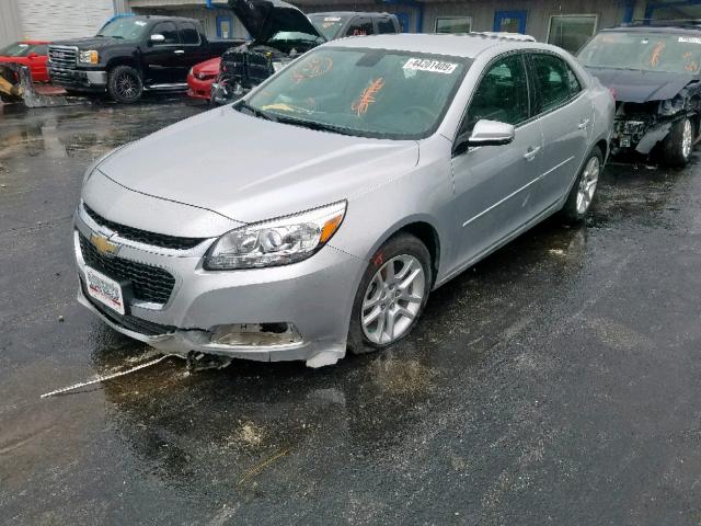 1G11C5SA5GF126286 - 2016 CHEVROLET MALIBU LIM SILVER photo 2