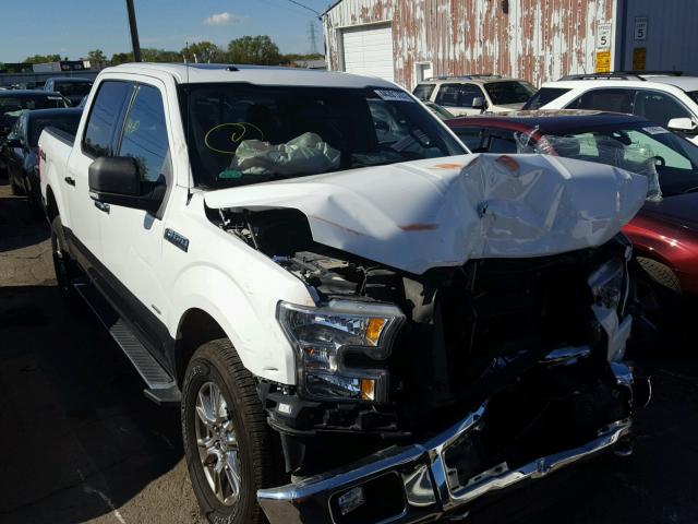 1FTEW1EP4FFB31082 - 2015 FORD F150 SUPER WHITE photo 1