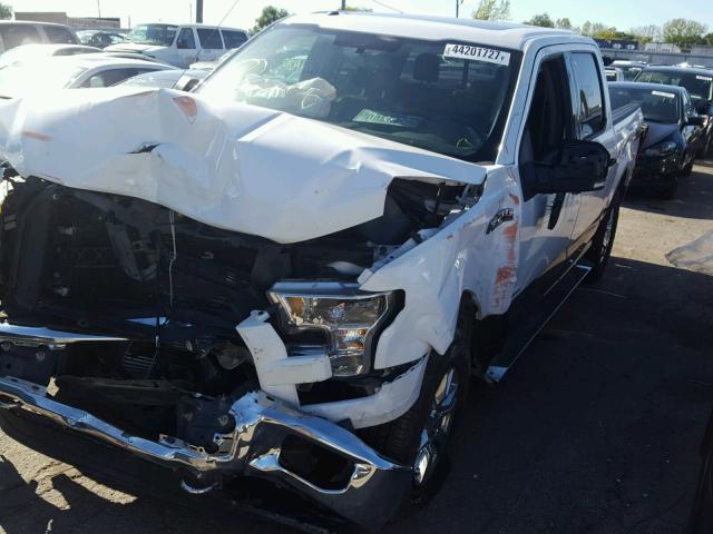 1FTEW1EP4FFB31082 - 2015 FORD F150 SUPER WHITE photo 2