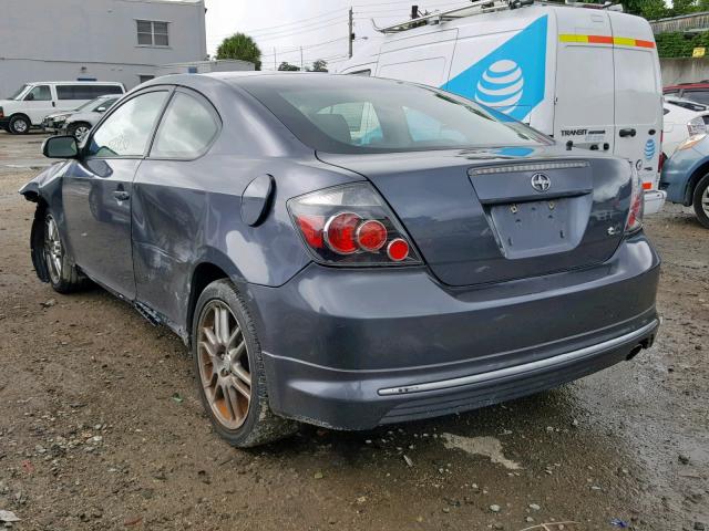 JTKDE167X80274307 - 2008 TOYOTA SCION TC გრაფიტი ფოტო 3