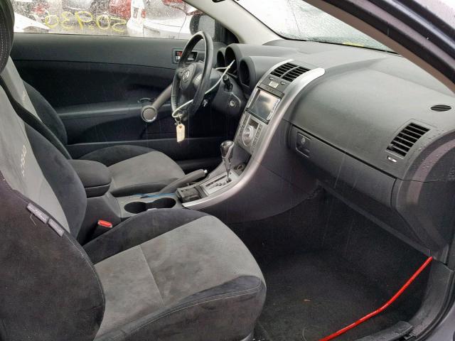 JTKDE167X80274307 - 2008 TOYOTA SCION TC გრაფიტი ფოტო 5