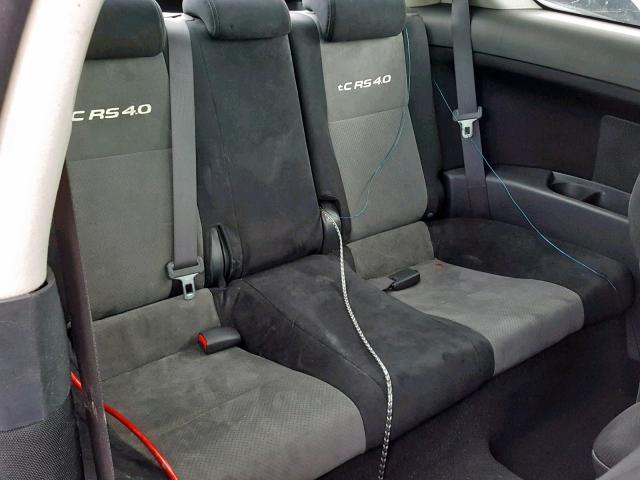 JTKDE167X80274307 - 2008 TOYOTA SCION TC გრაფიტი ფოტო 6