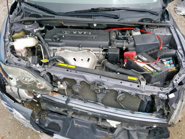 JTKDE167X80274307 - 2008 TOYOTA SCION TC გრაფიტი ფოტო 7