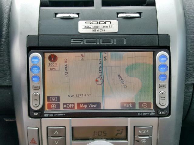 JTKDE167X80274307 - 2008 TOYOTA SCION TC გრაფიტი ფოტო 9