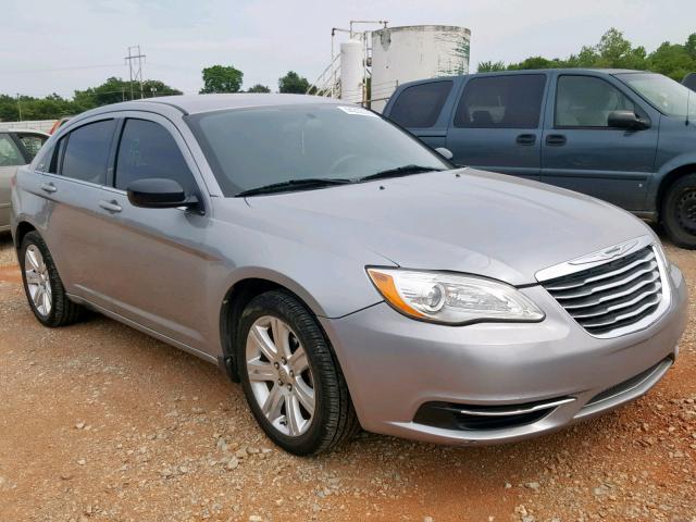 1C3CCBAB5DN704790 - 2013 CHRYSLER 200 LX SILVER photo 1