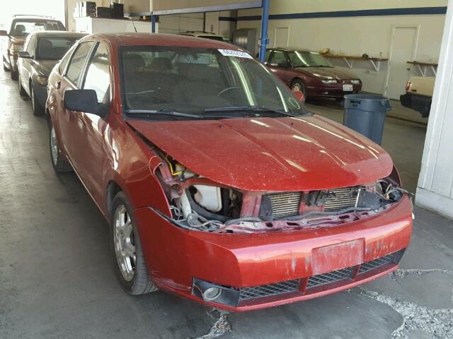 1FAHP36N39W260847 - 2009 FORD FOCUS SES RED photo 1