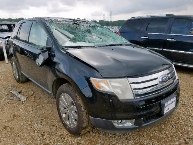 2FMDK3JC6ABA44585 - 2010 FORD EDGE SEL BLACK photo 1