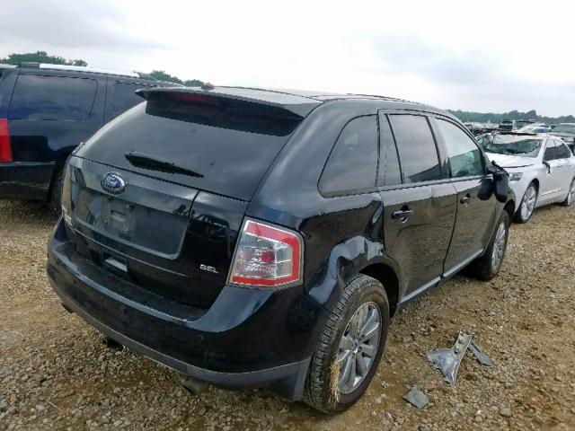 2FMDK3JC6ABA44585 - 2010 FORD EDGE SEL BLACK photo 4