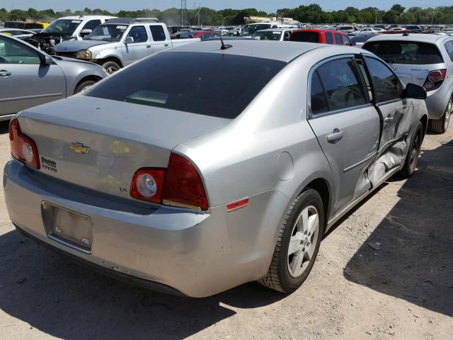 1G1ZG57B88F230653 - 2008 CHEVROLET MALIBU LS SILVER photo 4