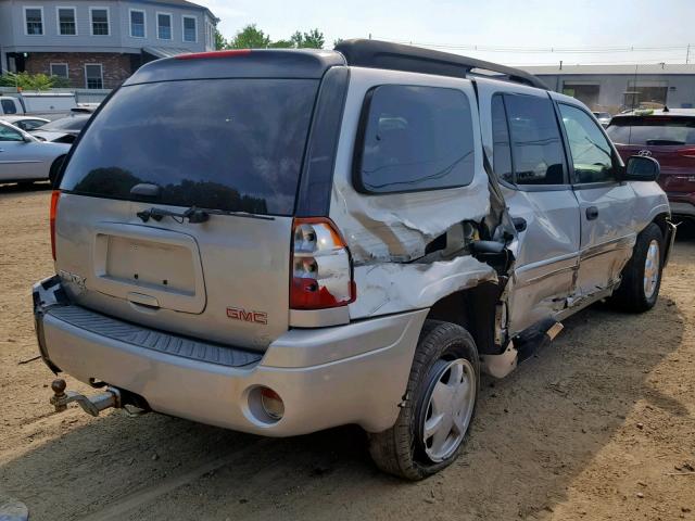 1GKET16S146126130 - 2004 GMC ENVOY XL SILVER photo 4