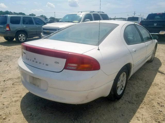 2B3HD46R2WH173321 - 1998 DODGE INTREPID WHITE photo 4