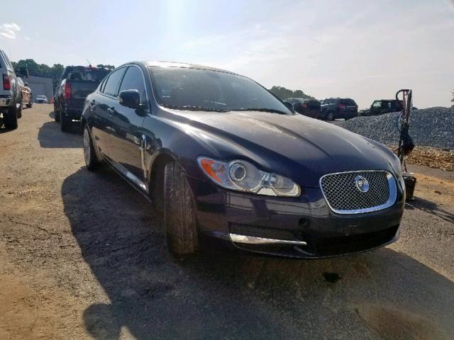 SAJWA05B59HR05450 - 2009 JAGUAR XF LUXURY BLUE photo 1