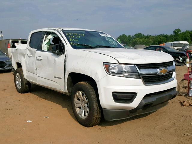 1GCGSCEN4K1270666 - 2019 CHEVROLET COLORADO L WHITE photo 1