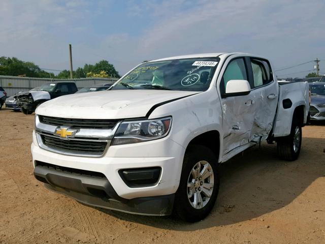 1GCGSCEN4K1270666 - 2019 CHEVROLET COLORADO L WHITE photo 2