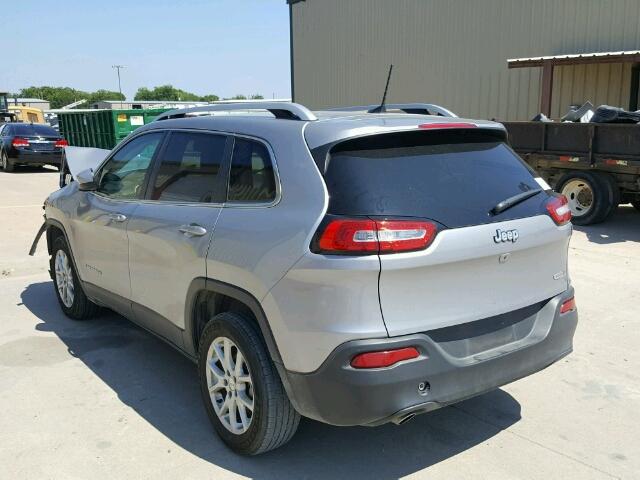 1C4PJLCB7HW534423 - 2017 JEEP CHEROKEE L GRAY photo 3