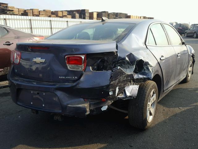 1G11B5SL8FF281367 - 2015 CHEVROLET MALIBU LS BLUE photo 4