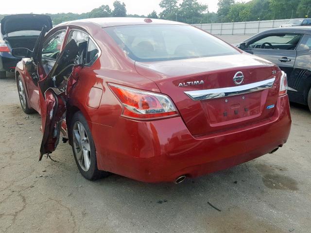 1N4AL3AP9DC915237 - 2013 NISSAN ALTIMA 2.5 RED photo 3