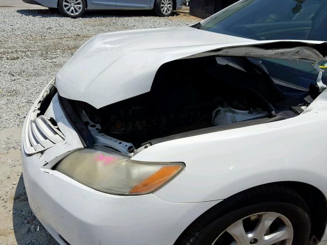 4T1BE46K09U906693 - 2009 TOYOTA CAMRY BASE WHITE photo 9