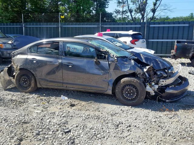 2HGFB2F52CH558226 - 2012 HONDA CIVIC LX GRAY photo 9