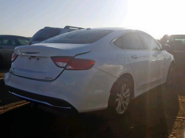 1C3CCCAB6FN670500 - 2015 CHRYSLER 200 LIMITE WHITE photo 4