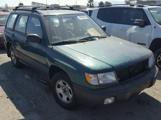 JF1SF6356WH782676 - 1998 SUBARU FORESTER L GREEN photo 1