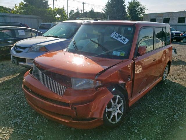 JTLKT324640160511 - 2004 TOYOTA SCION XB 橙色 照片 2