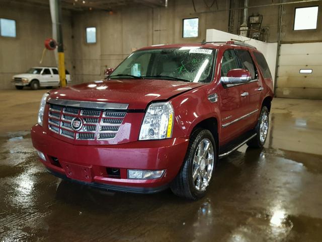 1GYFK63897R281739 - 2007 CADILLAC ESCALADE L RED photo 2