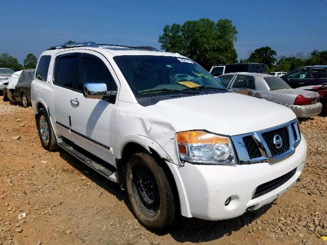 5N1BA0NC5BN620157 - 2011 NISSAN ARMADA SV WHITE photo 1