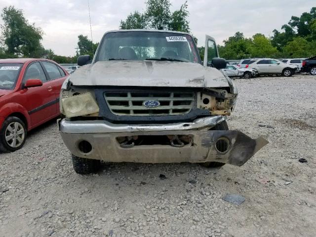 1FTZR45E73TA15106 - 2003 FORD RANGER SUP SILVER photo 9