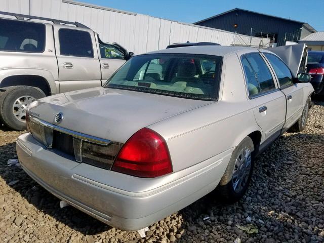 2MEFM74V77X604958 - 2007 MERCURY GRAND MARQ TAN photo 4