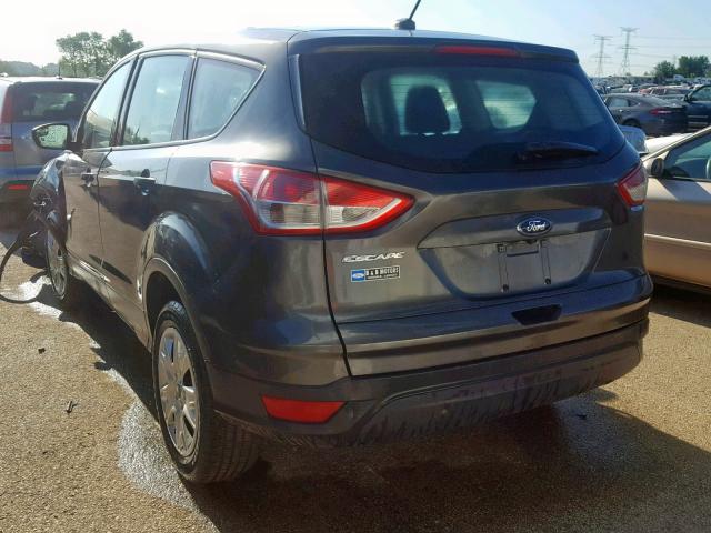 1FMCU0F7XGUB44837 - 2016 FORD ESCAPE S GRAY photo 3